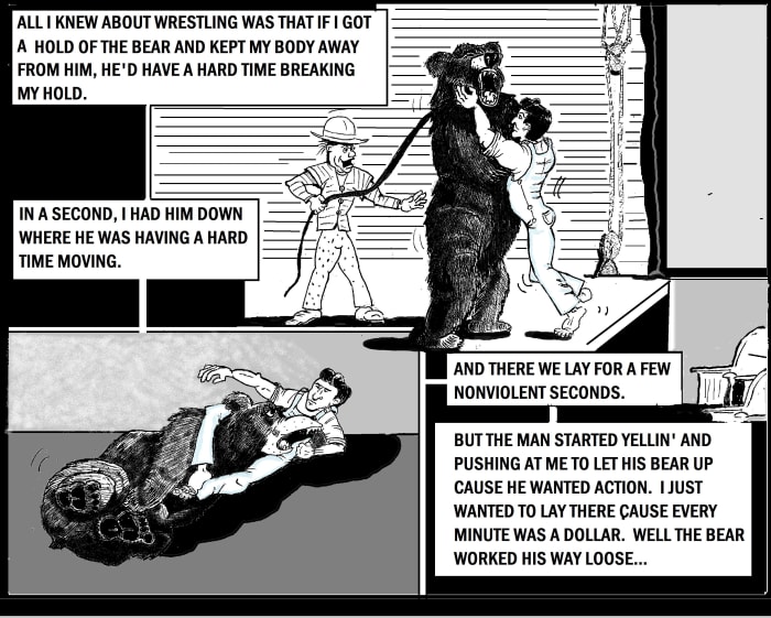 Crimson Tikes Guts and Glory: Holding Down the Bear